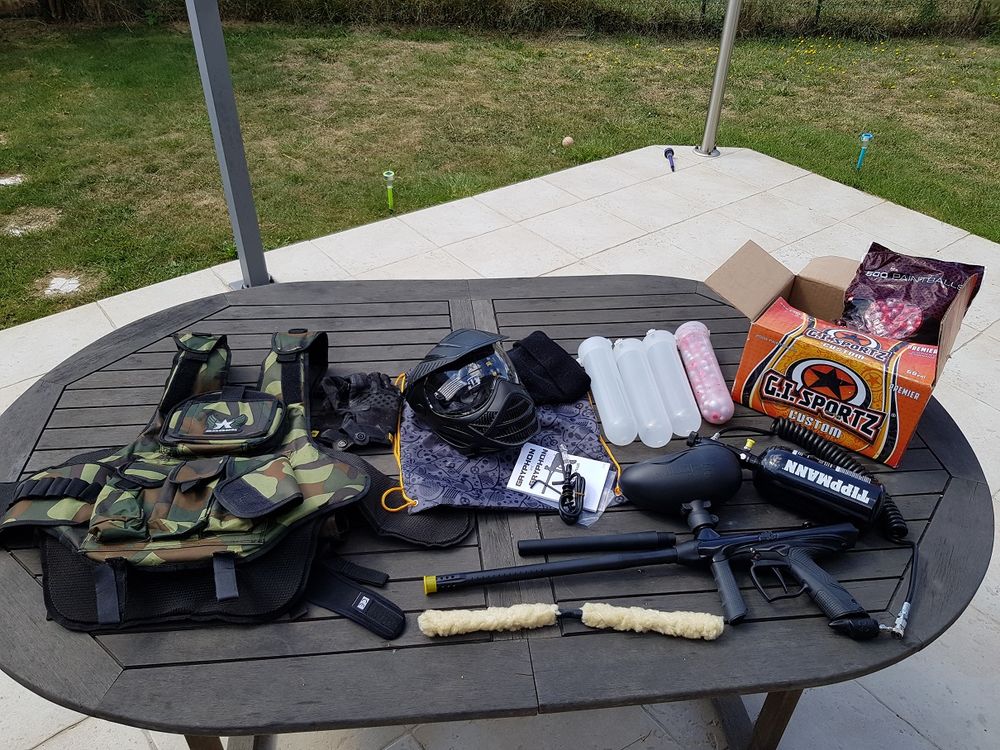 Kit complet paintball 190 Daux (31)