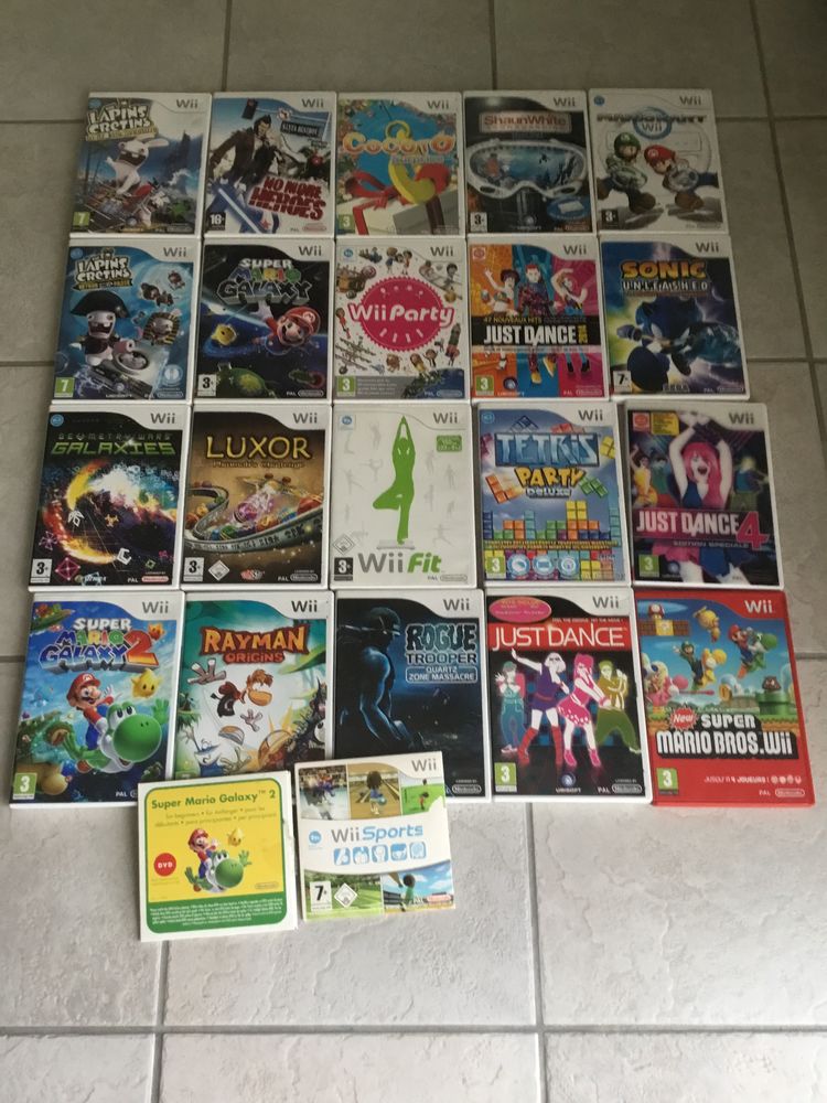 Wii compl�te 
Volant 
Balance 
Jeux 0 Sadirac (33)