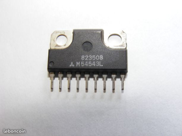 Composant �lectronique ,semi -conducteur M54543L 6 Pl�dran (22)