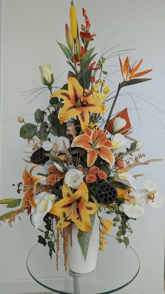 Composition florale 30 Vibraye (72)