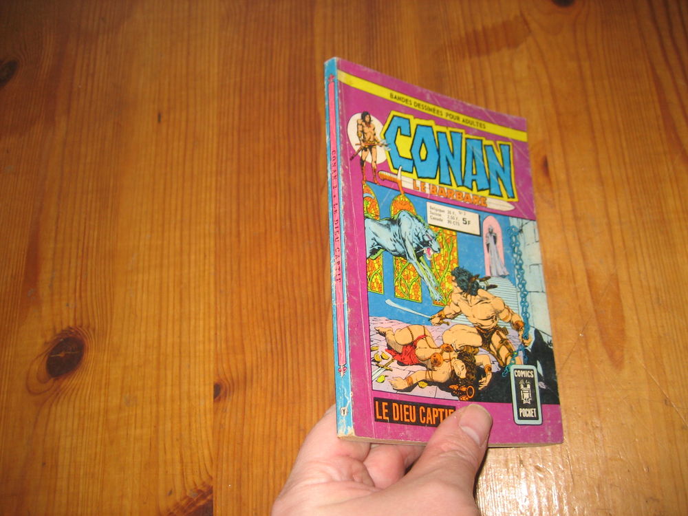 CONAN LE BARBARE 2 comics pocket marvel aredit 1978 10 C�zy (89)