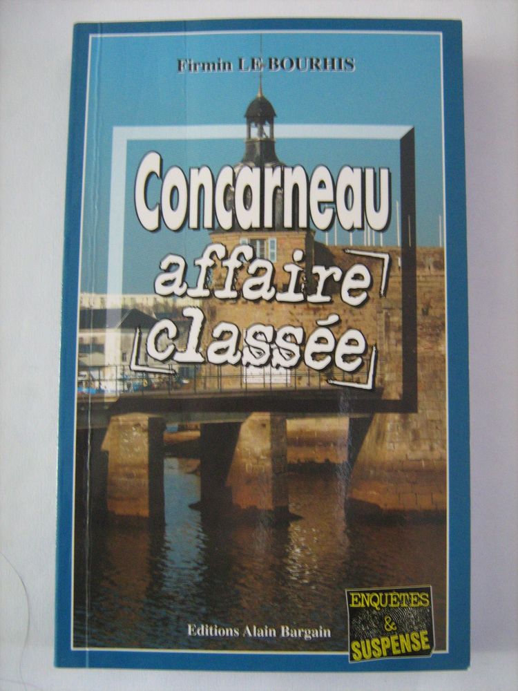 CONCARNEAU AFFAIRE CLASSEE  policier  BRETON BARGAIN 3 Brest (29)