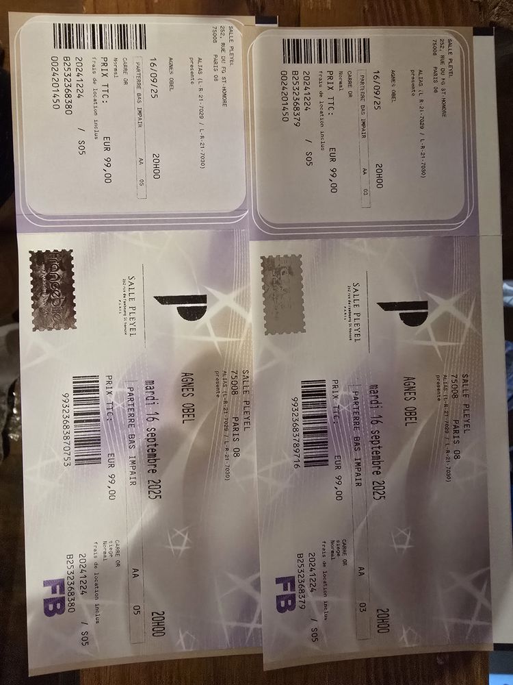 Concert Agn�s Obel 16 Septembre Salle Pleyel 99 Paris 20 (75)