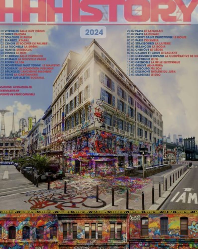 IAM Concert Aurillac 19/04/24 2x gradin 43 Paris 15 (75)