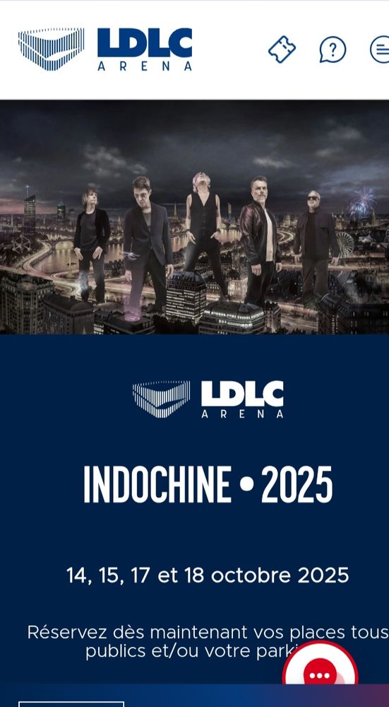 Concert Indochine Lyon 15/10/25 40 Meyzieu (69)