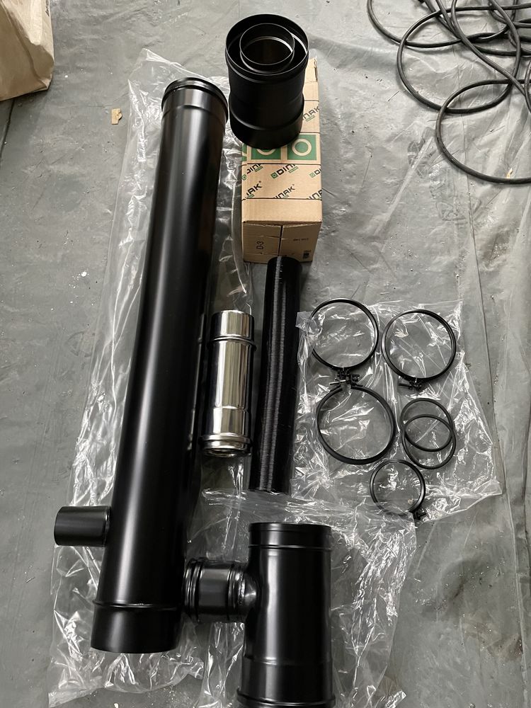 Conduit po�le a granul� �tanche 80/125 120 Fourques (30)