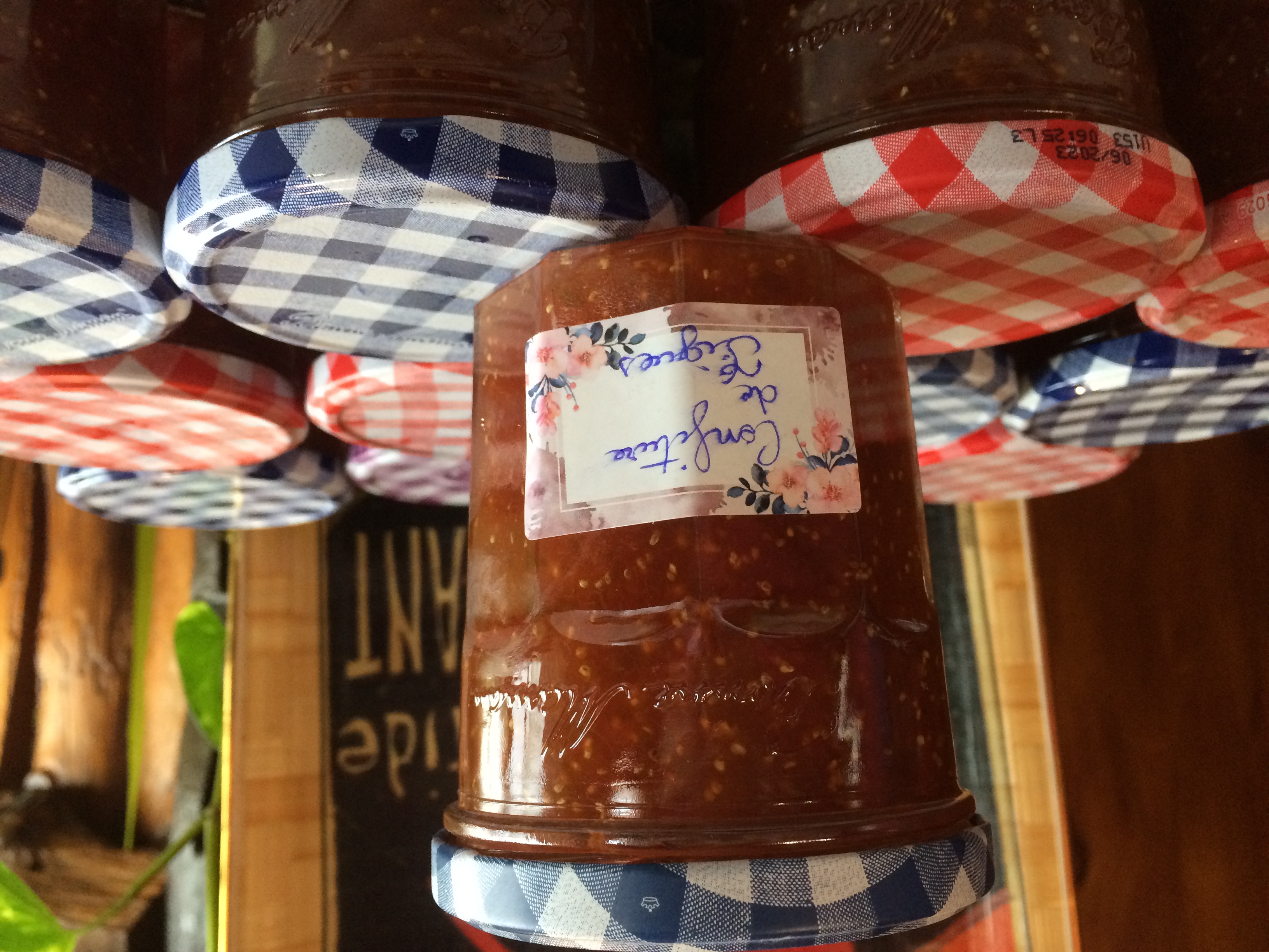 CONFITURE DE FIGUE- MIRABELLE - CERISE OU TOMATE VERTE  BIO 2 Sapignicourt (52)