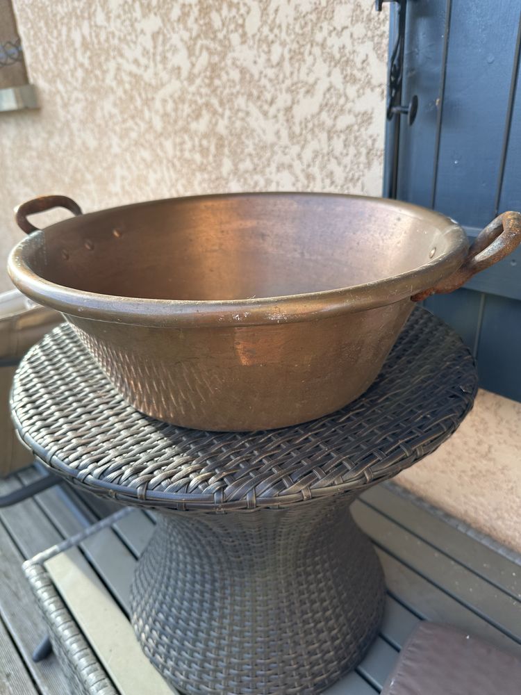 Confiturier cuivre 55 Saint-Ondras (38)