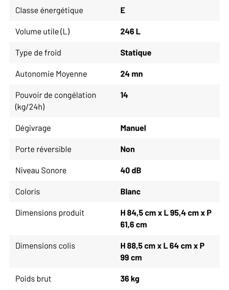 cong�lateur coffre 100 Chaveyriat (01)