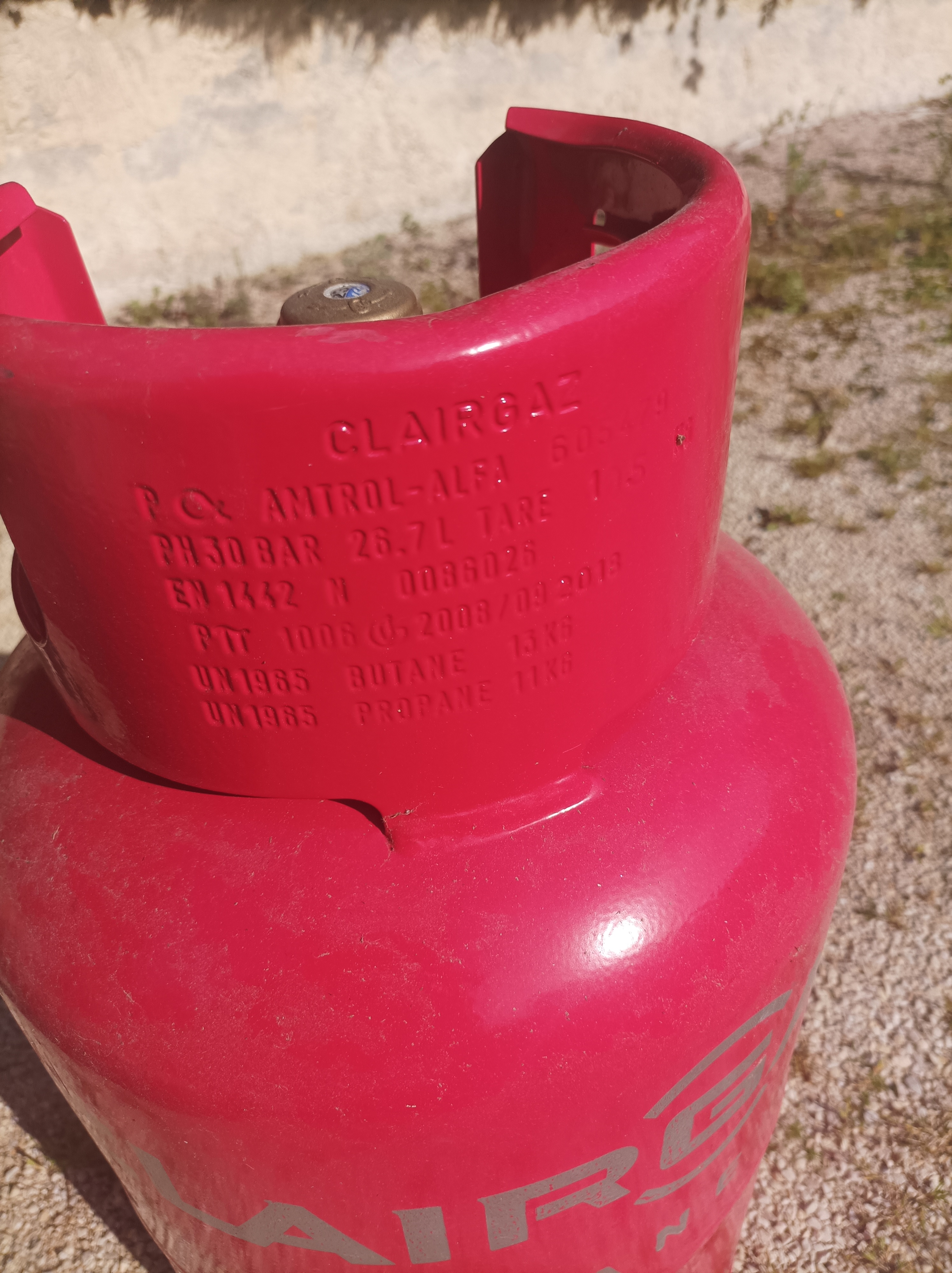 Consigne Bouteille de Gaz Butane 13 kg Clairgaz Leclerc 5 Velleron (84)