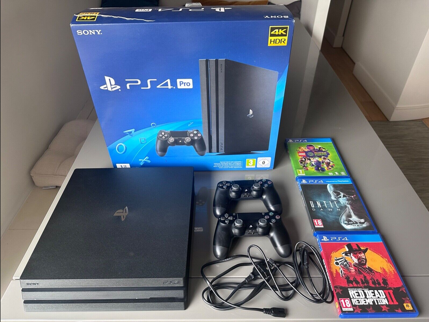 Console PS4 Pro Jet Black 1 To 150 Angers (49)