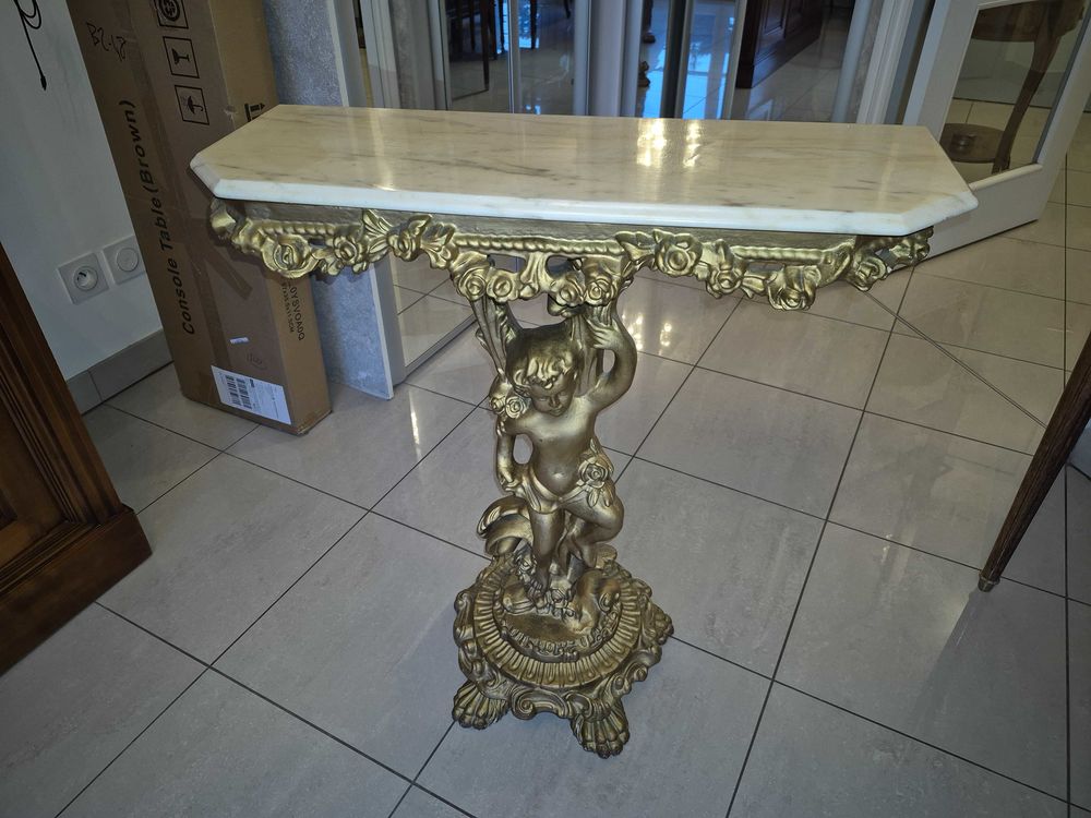console bois dor� 50 Cannes La Bocca (06)