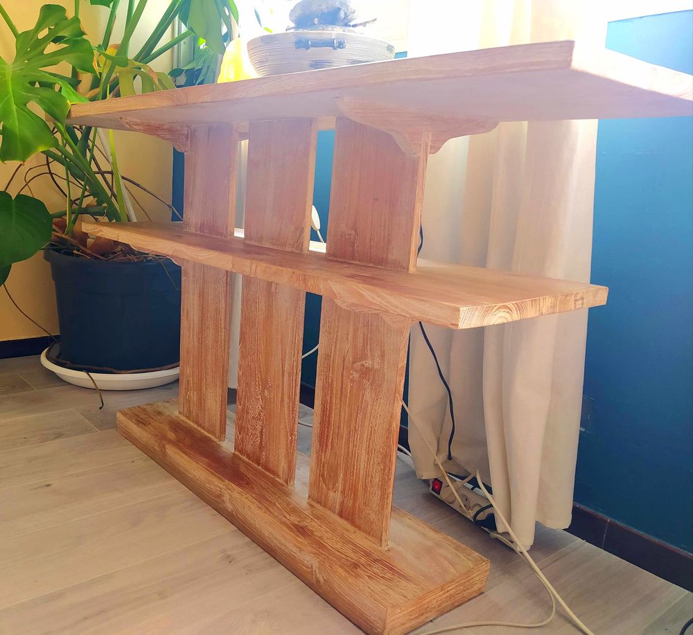 Console en bois exotique 110 Venelles (13)
