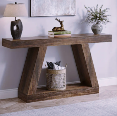 Console en bois massif ? design architectural & chaleur natu 165 Lyon 9 (69)