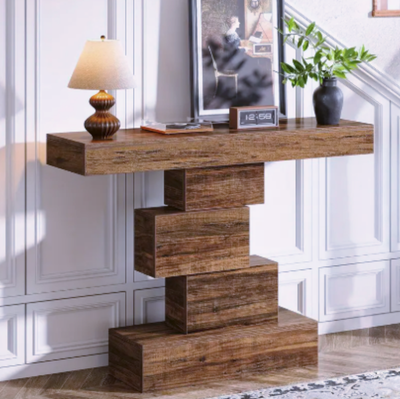 Console empil�e moderne ? Design g�om�trique original 149 Paris 1 (75)