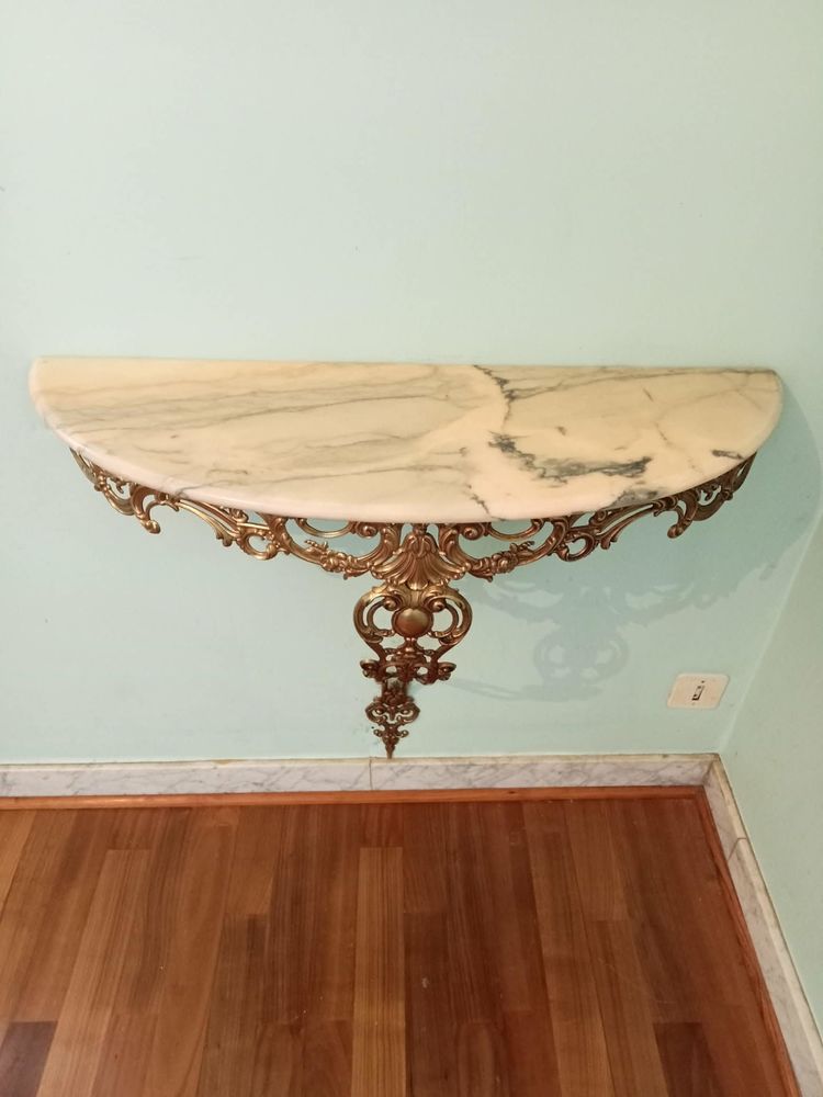 Console en marbre rose 50 Sireuil (16)