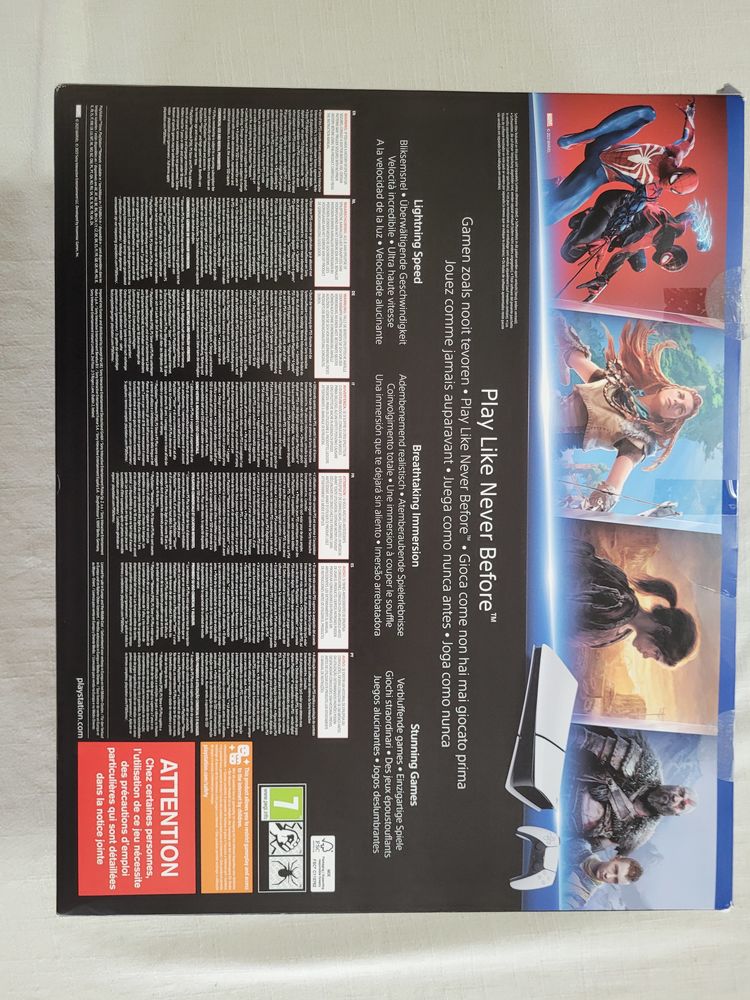 Console PS5 Sony
PlayStation 5 Digital �dition 400 Bettant (01)