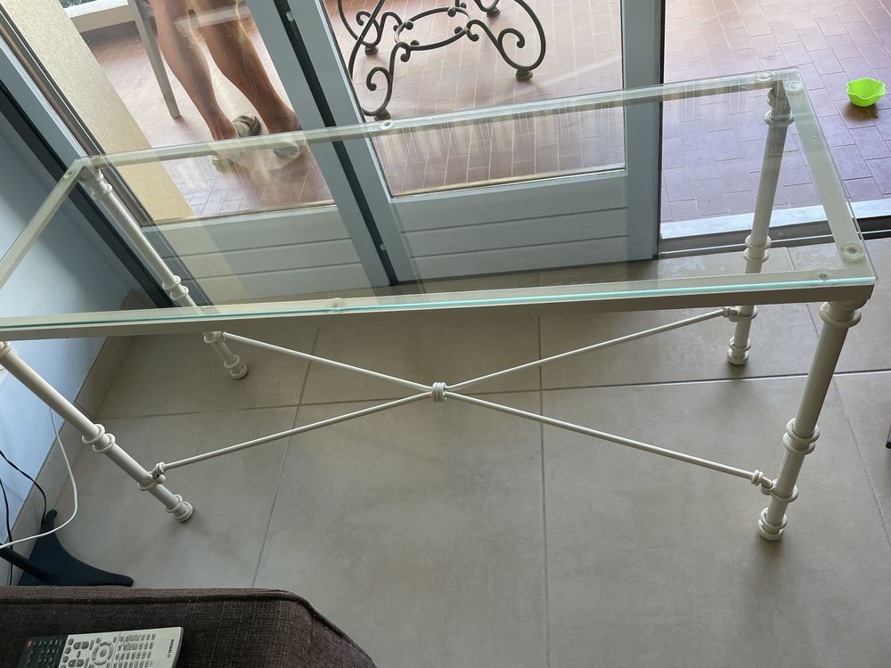 Console verre et m�tal 50 Fr�jus (83)