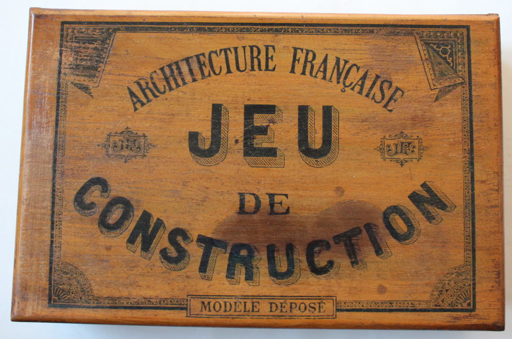Jeu de construction ancien architecture fran�aise 
JFL Paris 30 Issy-les-Moulineaux (92)