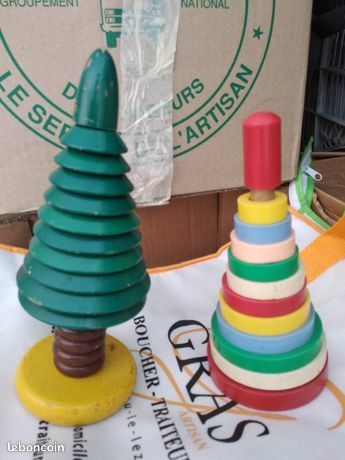 Jeu Construction Enfants Bois Ancien 10 Montpellier (34)