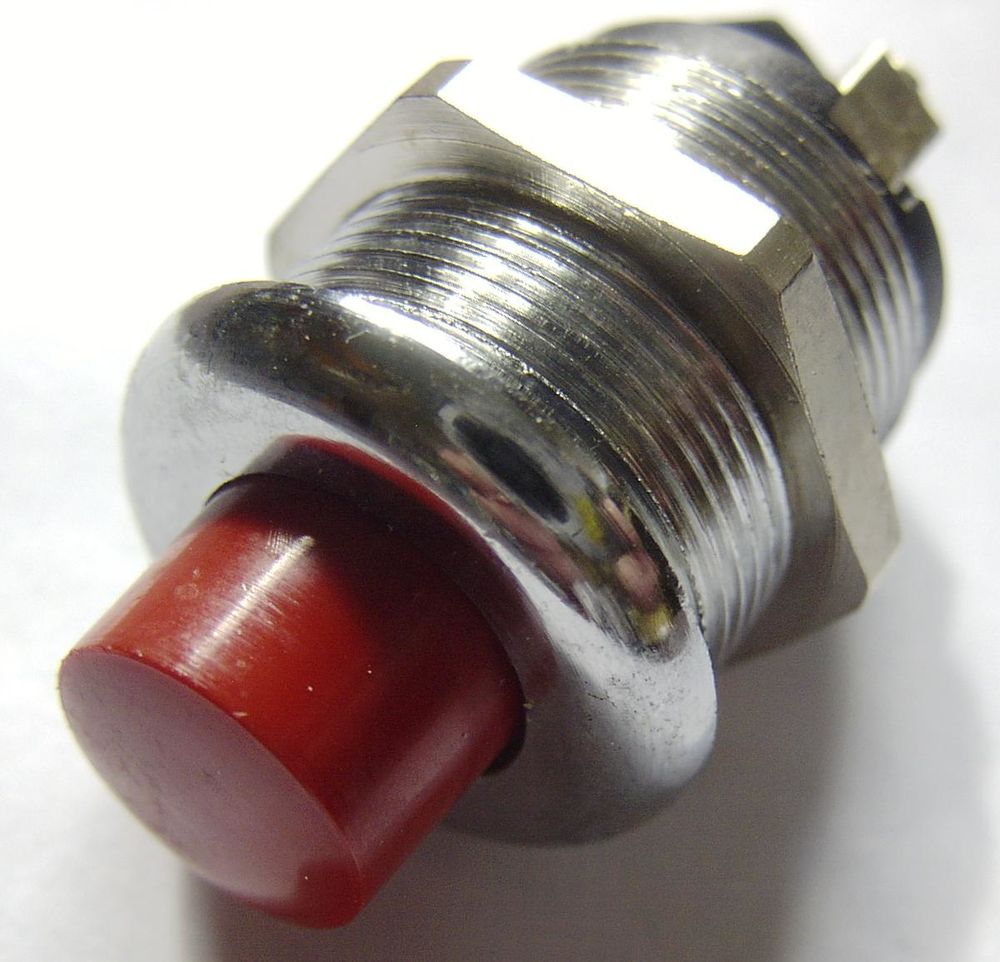 contacteur momentan� � poussoir rouge 7 Pontoise (95)