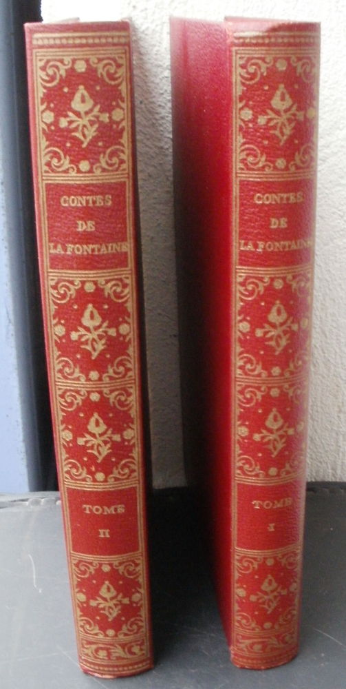CONTES et NOUVELLES en VERS par M de LA FONTAINEen 2 tomes 15 Montauban (82)