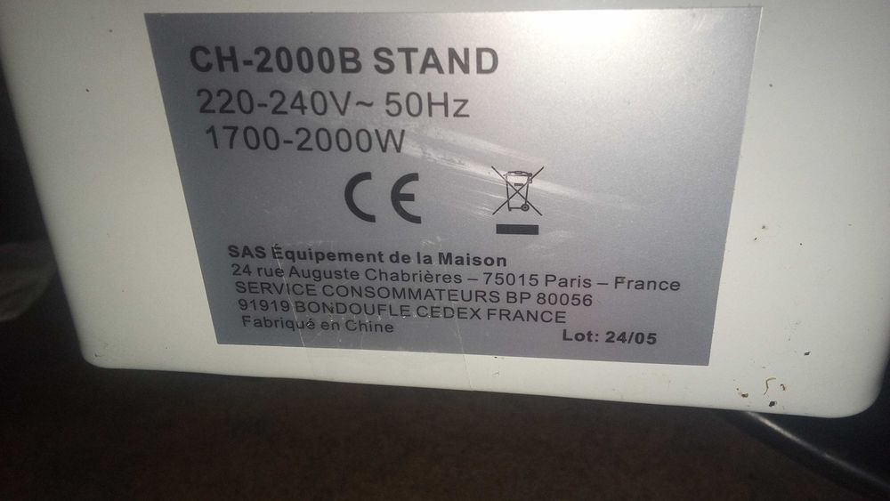 convecteur �lectrique d'occasion 30 euros 30 Toulouse (31)