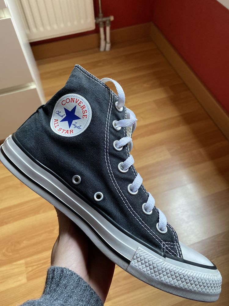 converse altas piel