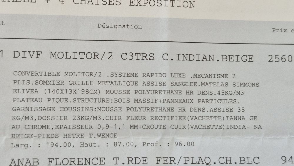 Convertible cuir 890 La Fontonne (06)