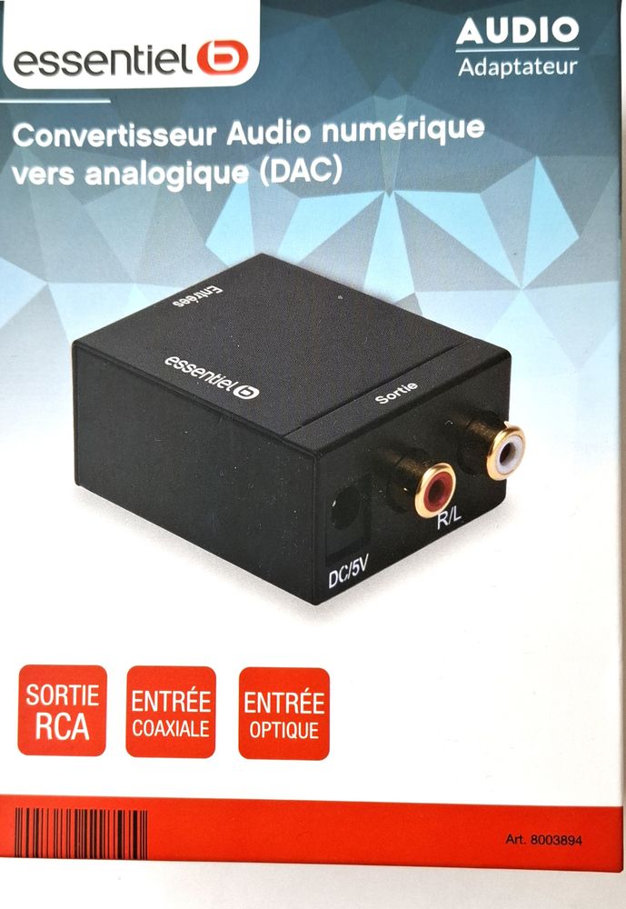 Convertisseur audio num�rique vers analogique 15 Grenoble (38)