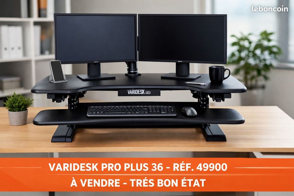 Convertisseur de bureau ergonomique VariDesk Pro Plus 36 200 Mont�lier (26)