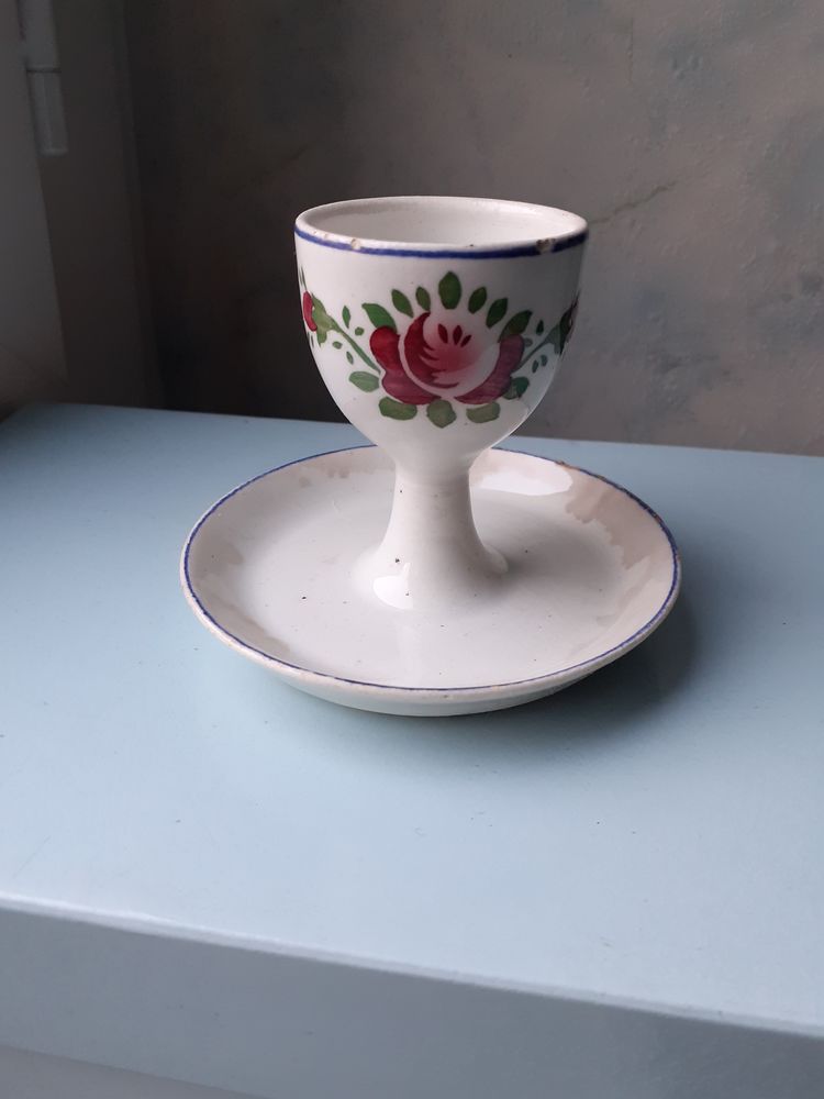 Coquetier c�ramique vintage 5 Grisolles (82)