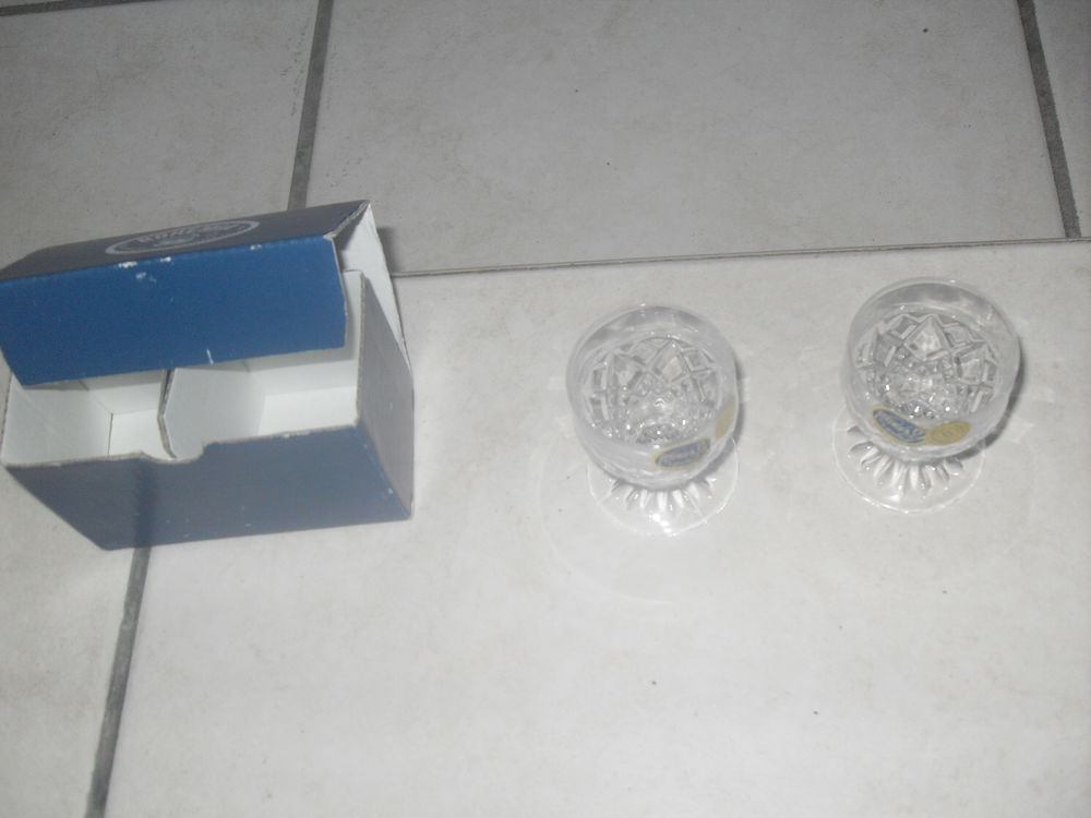 Coquetiers en cristal de Boheme 15 Saint-Germain-au-Mont-d'Or (69)