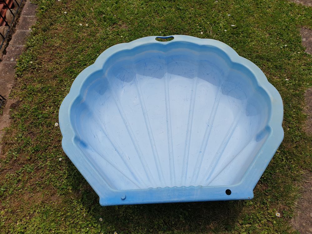 Coquillage � sable et � eau couleur turquoise 23 Woippy (57)