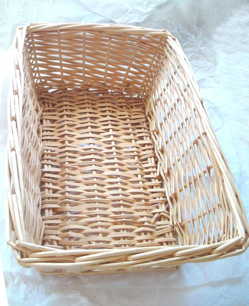 Corbeille / panier rectangulaire - �clisse osier 8 Villeurbanne (69)