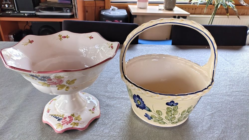 2 corbeilles � fruits en c�ramique tr�s bon �tat 20 Nantes (44)