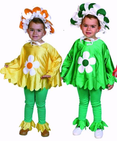 costume Fleur 3-4 ans vert ou jaune 9 Fontenay-sous-Bois (94)