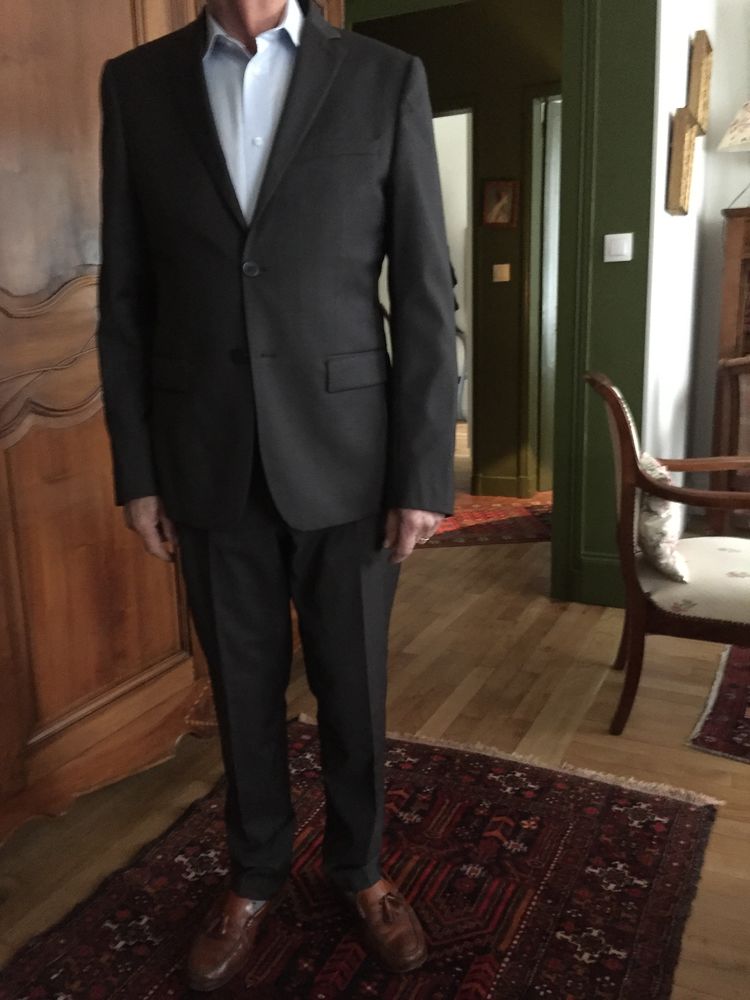 Costume gris anthracite 50 Saumur (49)