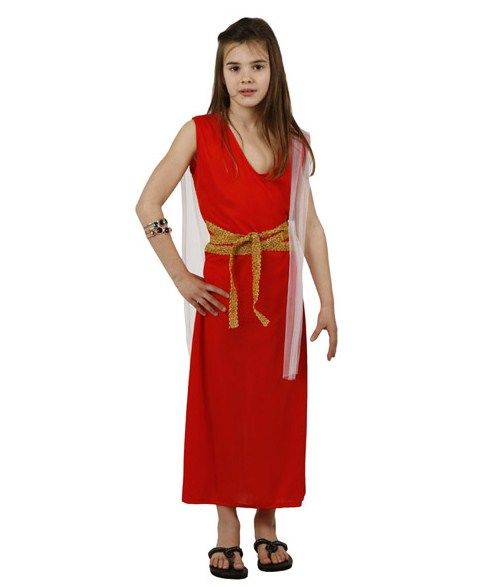 costume Romaine rouge et or 3-4 ans 15 Fontenay-sous-Bois (94)