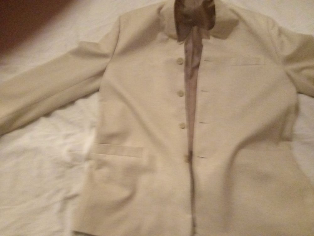 costume(veste et pantalon) en lin 40 Ch�teauroux (36)