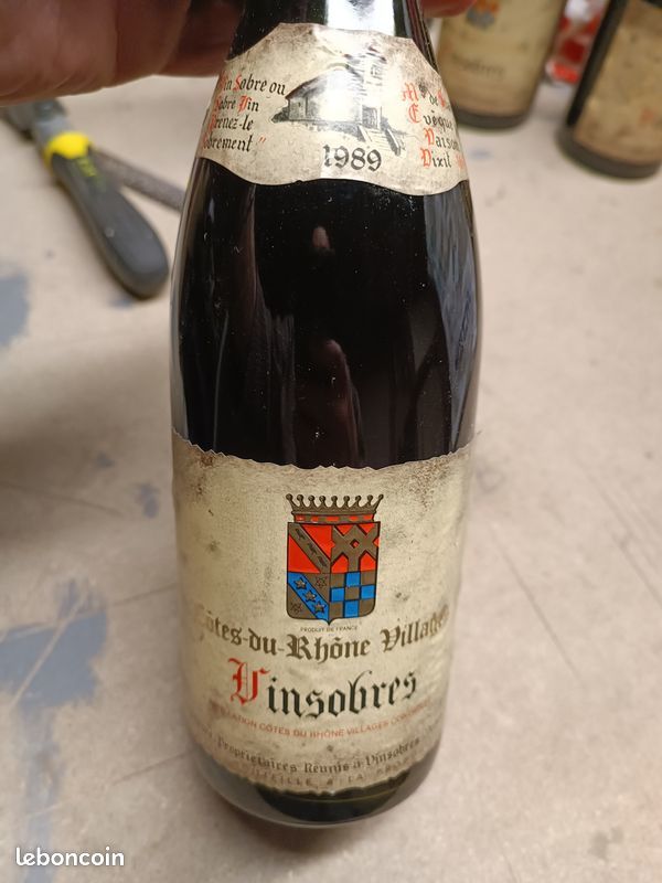 C�tes du Rh�ne Vinsobres 1989 20 Montrond-les-Bains (42)