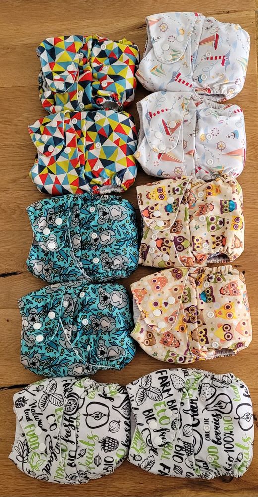 Kit 10 couches TE1 enfilables � poche 50 �cos (27)