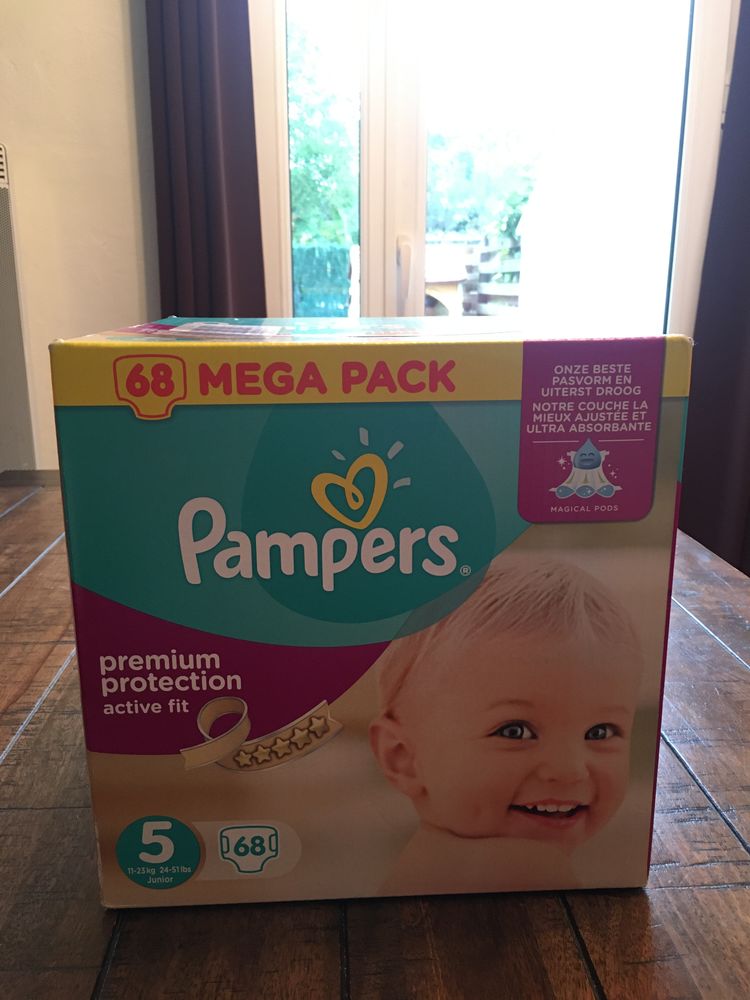 68 Couches Pampers Active Fit Taille 5 (NEUF) 18 Corbas (69)