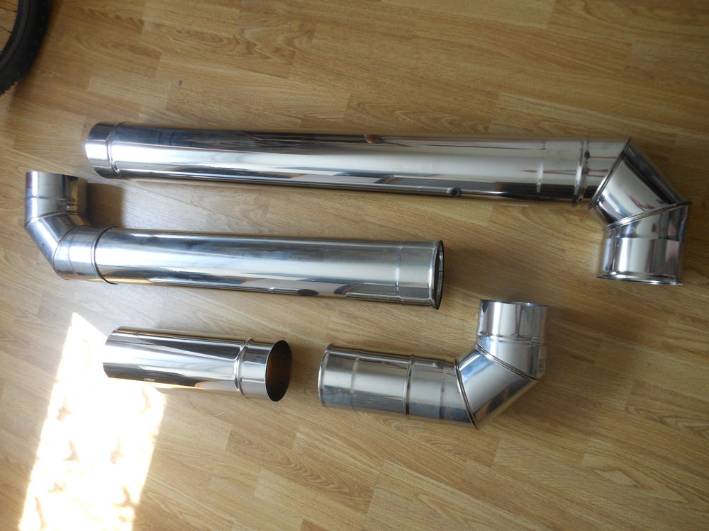 coude + conduit inox pour hotte (D 125) 90 M�rignac (33)