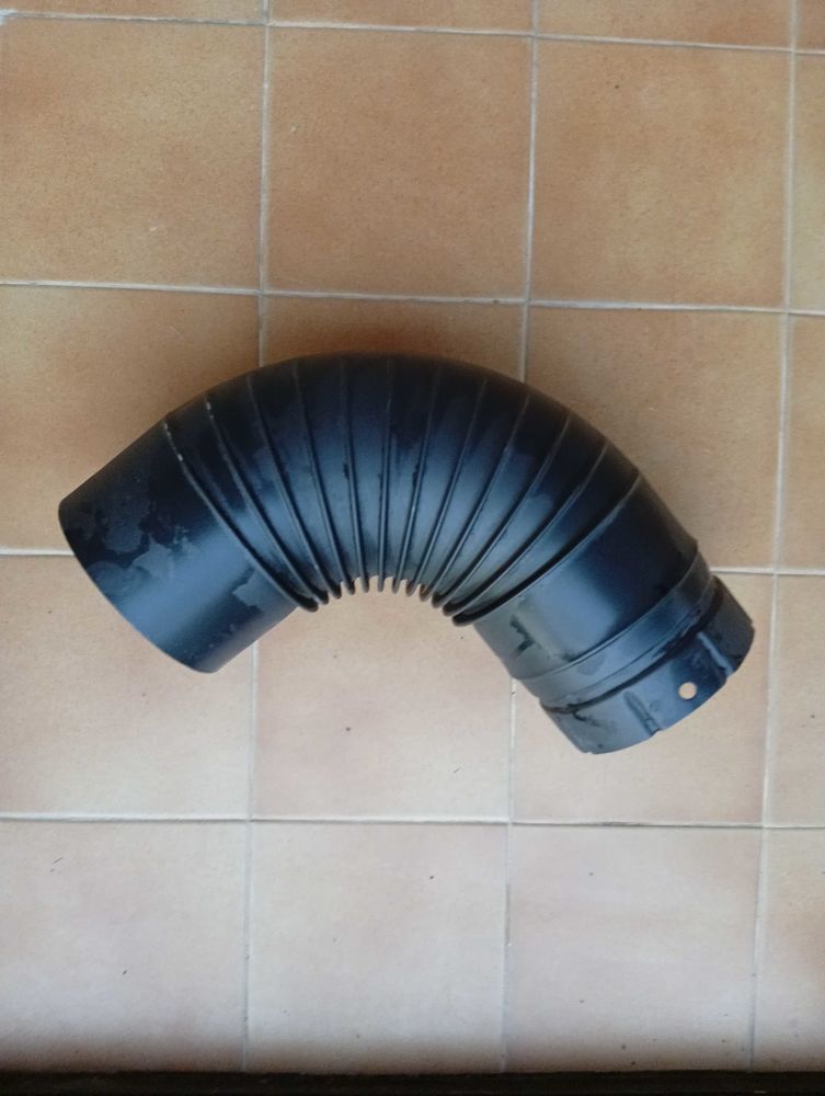 coude conduit po�le �  bois 20 Le Fossat (09)