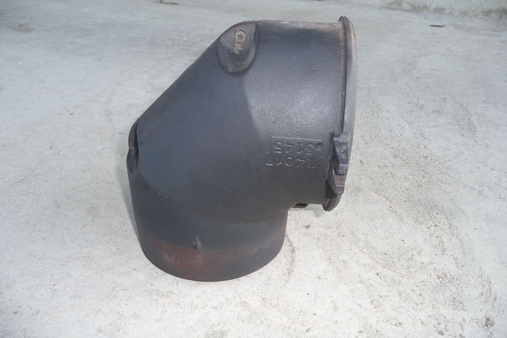 Coude fonte po�le Godin 30 Cusset (03)