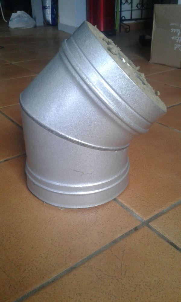 Coude pour conduit double paroi JONCOUX Diam.153 mm 45� 50 Chartres (28)