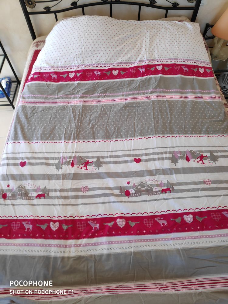  2 couettes 130 x 180 + housses+enveloppes d'oreiller 25 Saint-Maximin (30)