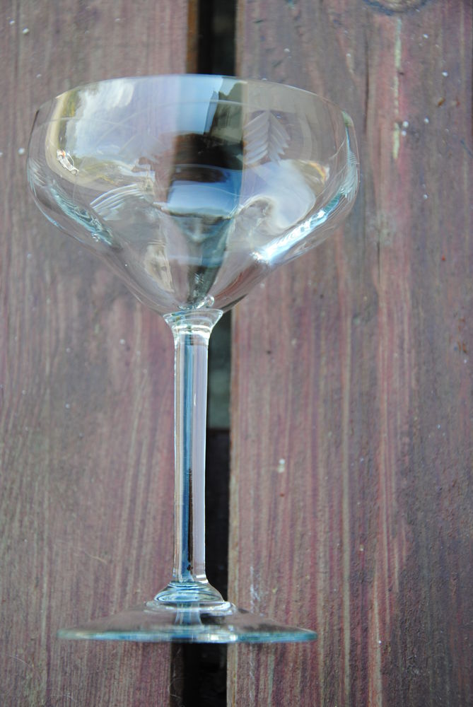 Coupe � champagne Cristal 0 Cl�gu�rec (56)