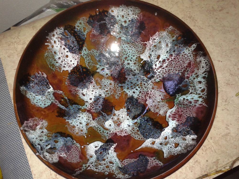 coupe � fruits en Vallauris ann�es 50 40 Dijon (21)